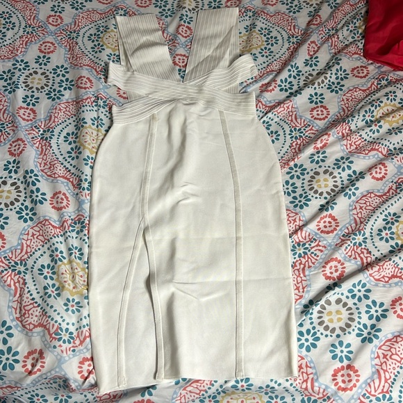 White Miss Circle Dress - Picture 1 of 2